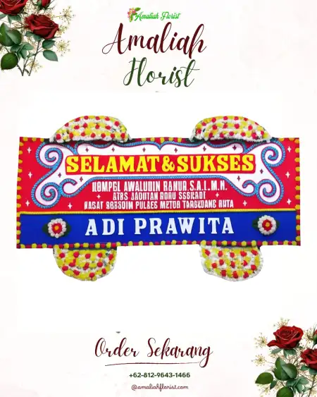 Papan Bunga Ucapan Selamat Ballroom Wedding Bintaro