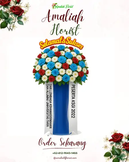 Standing Flowers Ballroom Wedding Bintaro